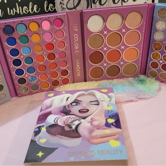 Matte Harley Quinn Eye Shadow Palette 117 Colors - Picture 2 of 12